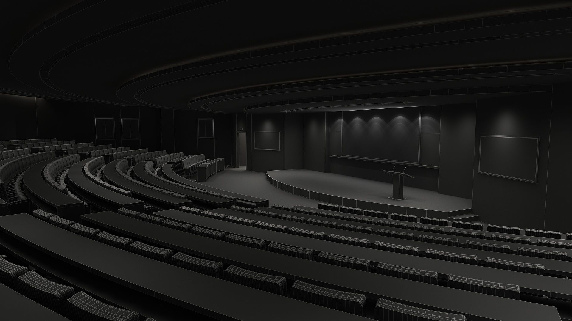 Ladder Classroom 3D model_14