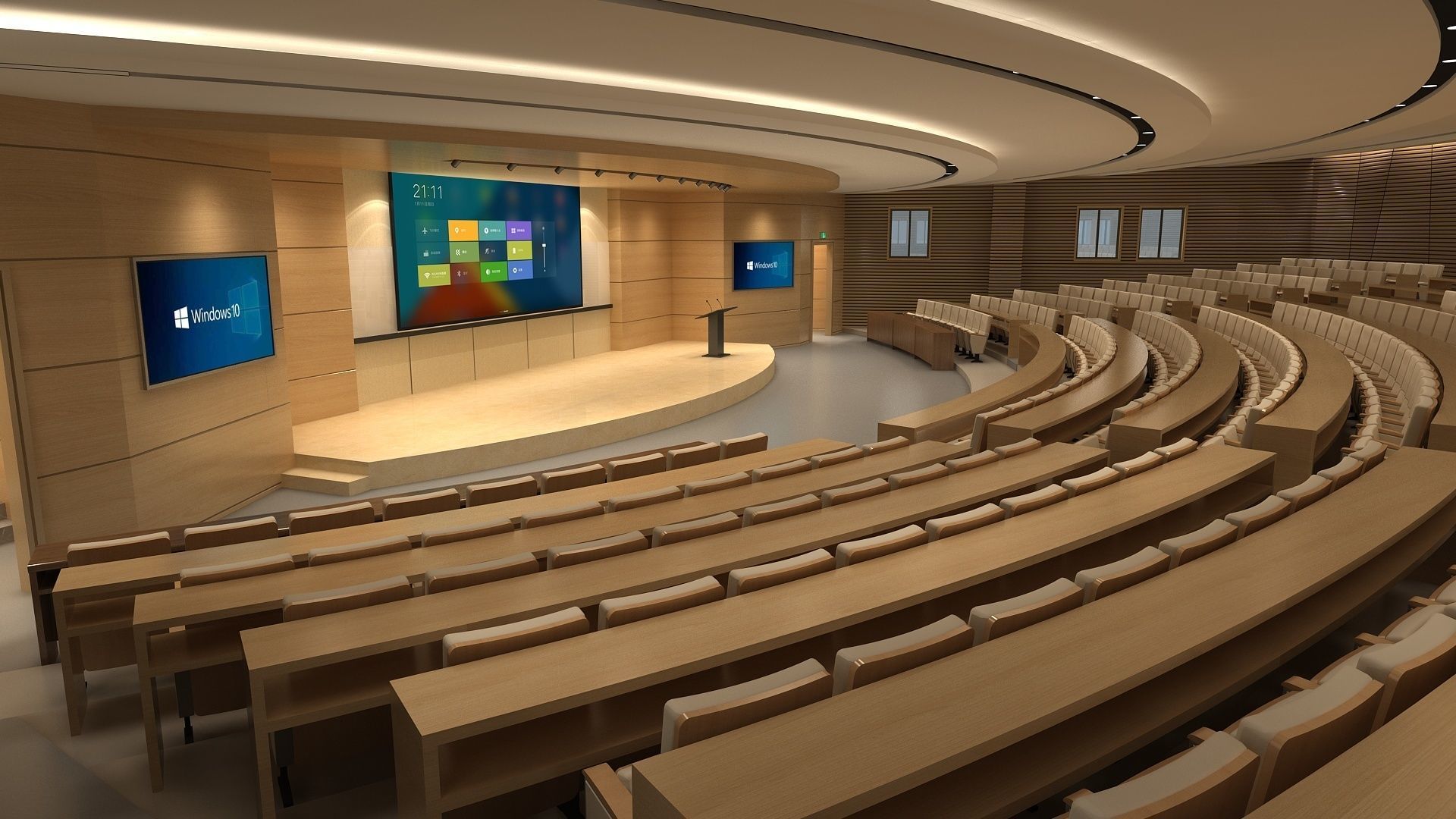 Ladder Classroom 3D model_8