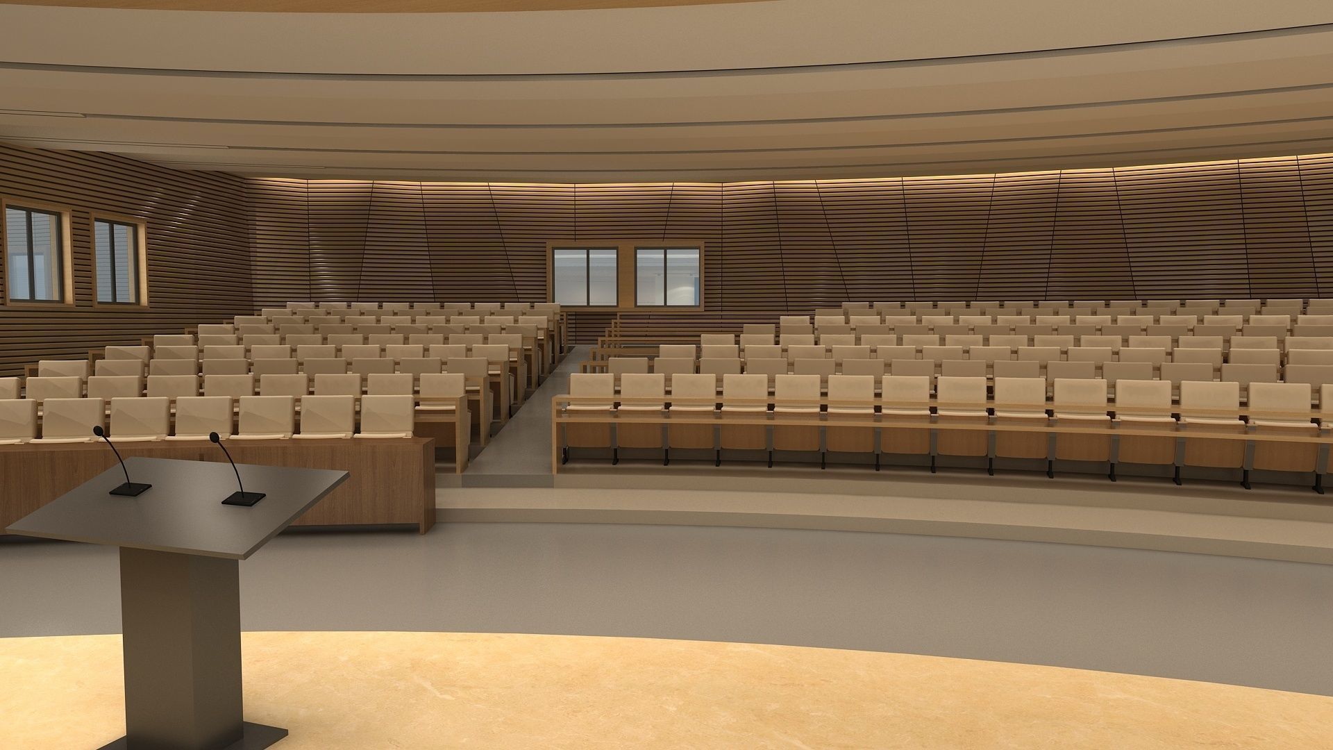 Ladder Classroom 3D model_4