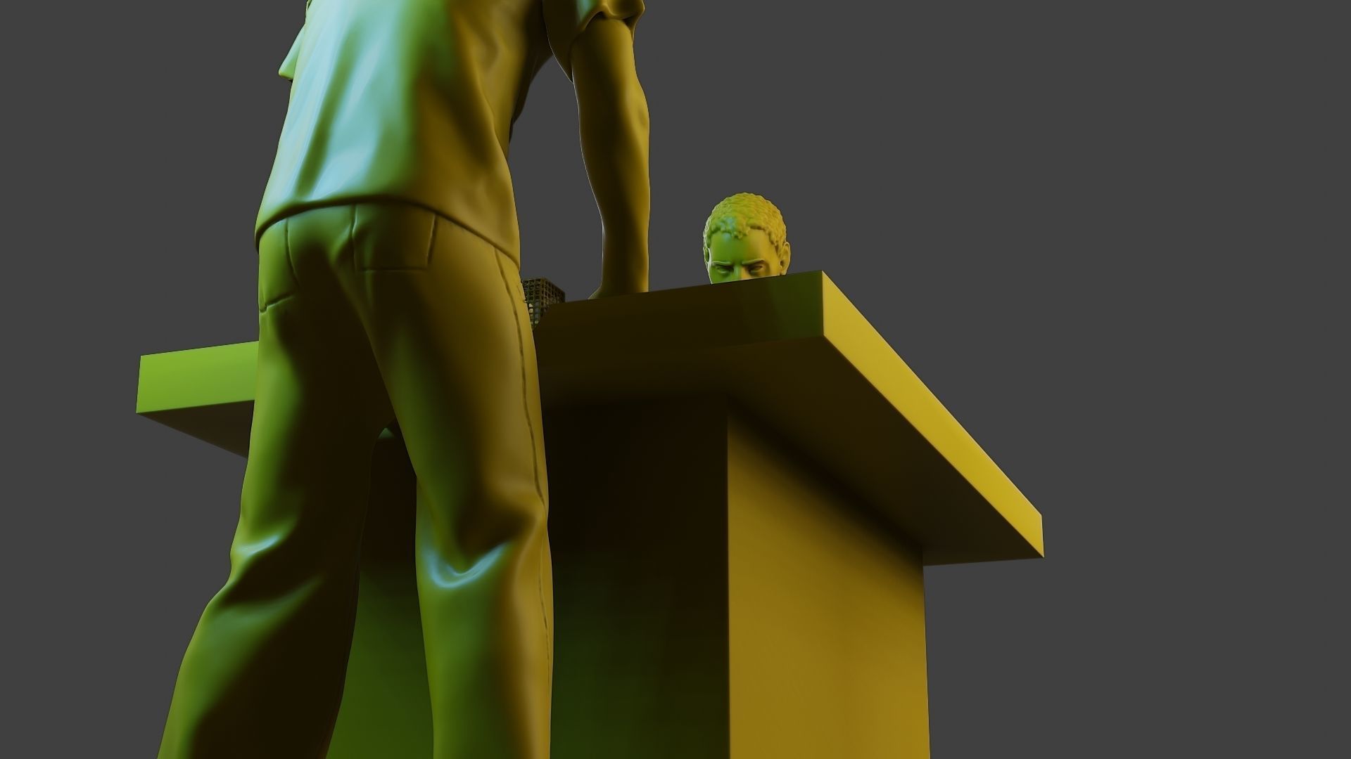 Soccer Table Players 2 3D print model_28