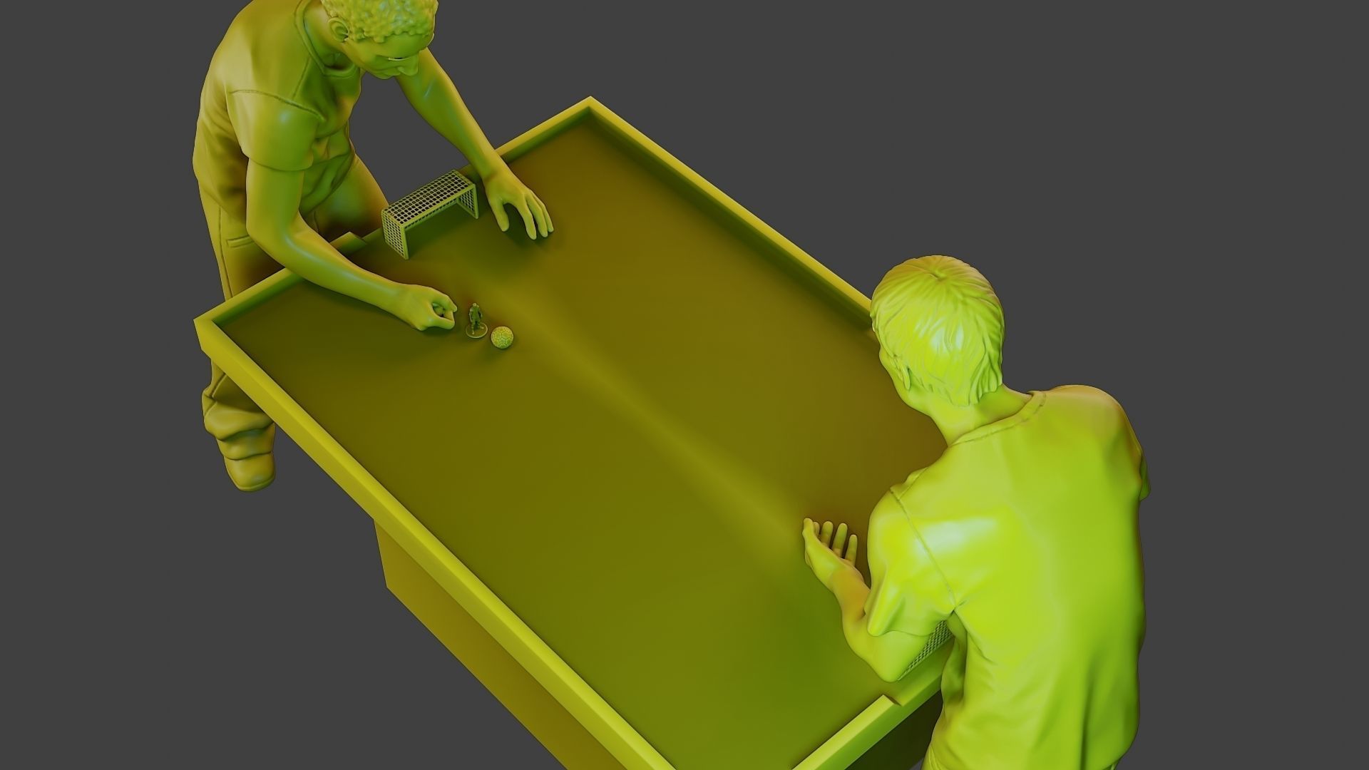 Soccer Table Players 2 3D print model_21
