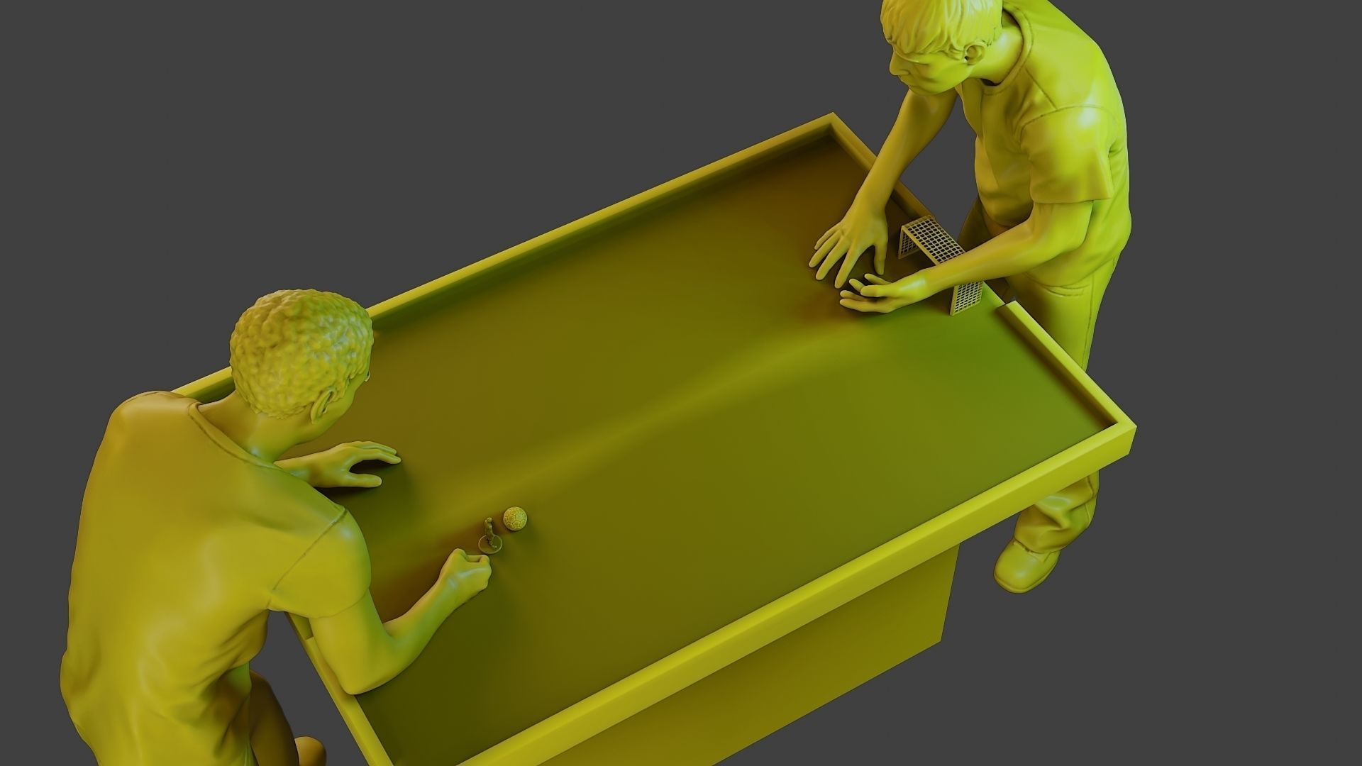 Soccer Table Players 2 3D print model_14