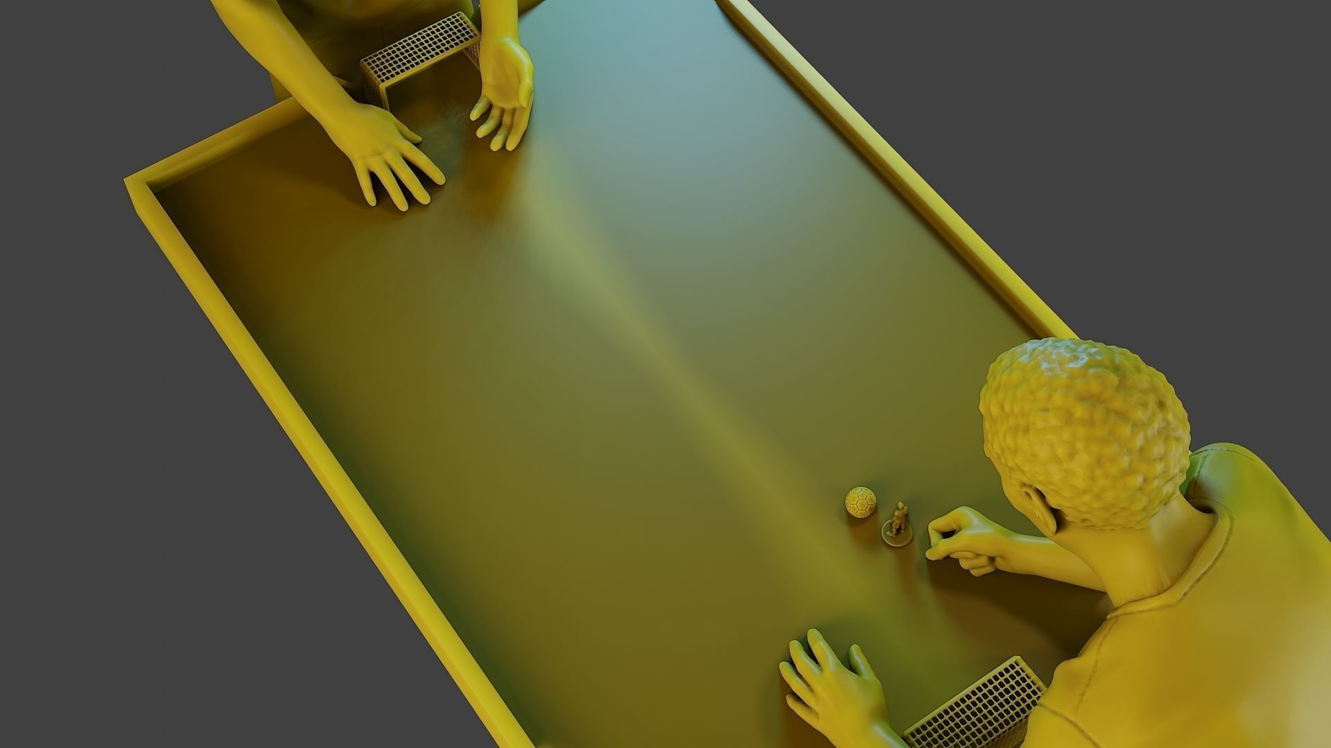 Soccer Table Players 2 3D print model_15