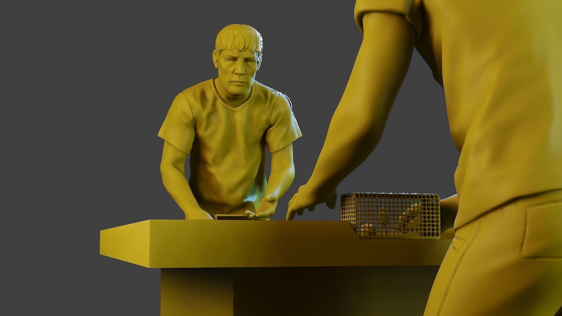 Soccer Table Players 2 3D print model_16