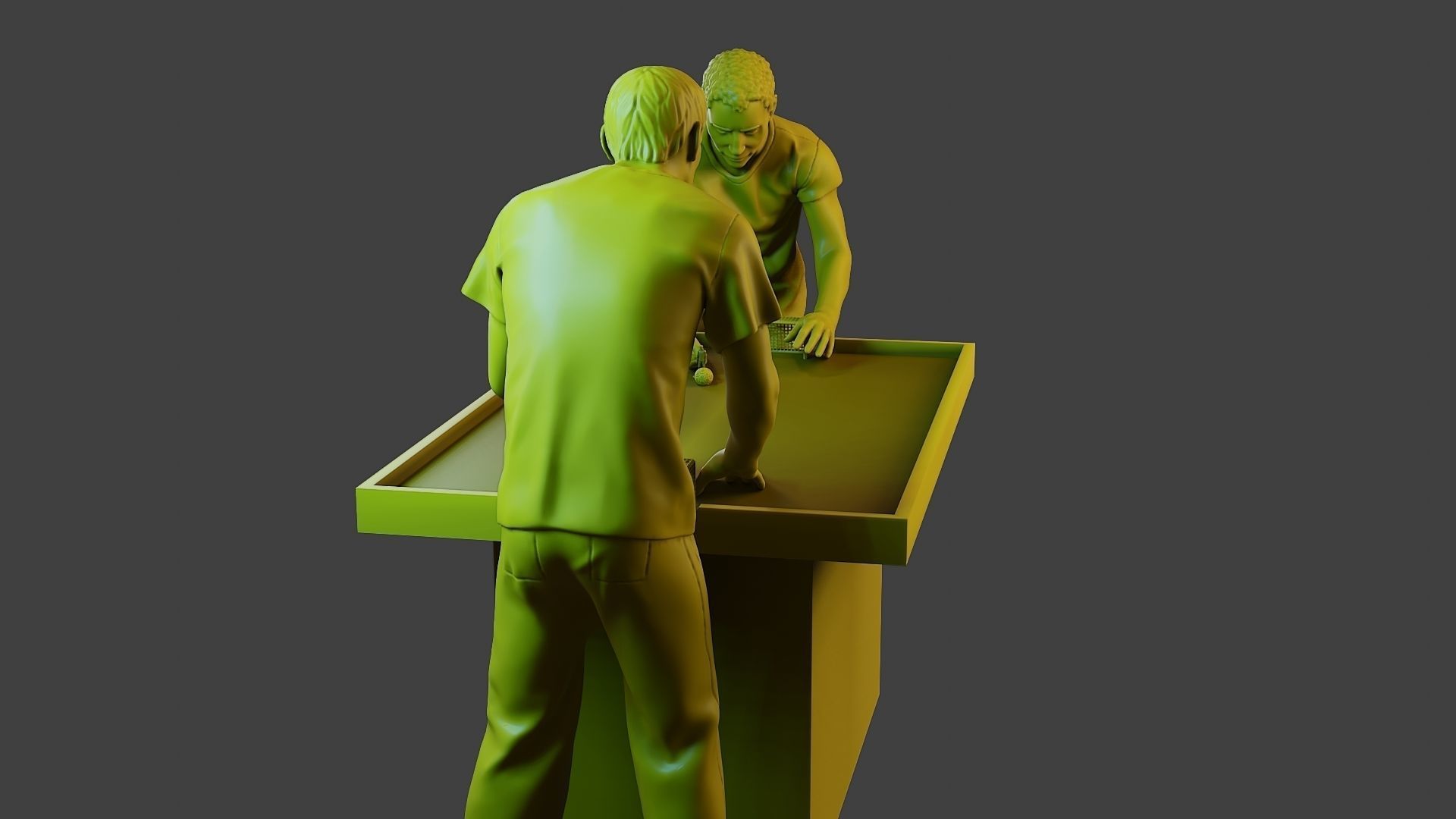 Soccer Table Players 2 3D print model_29