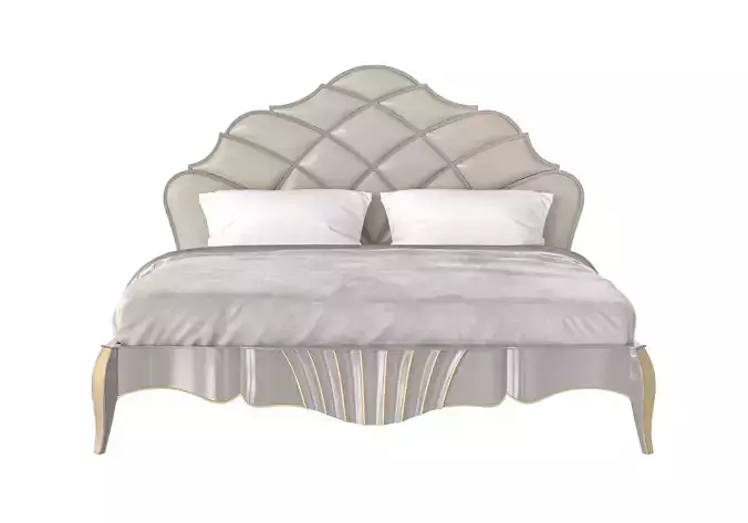 Seashell double bed by MODENESE