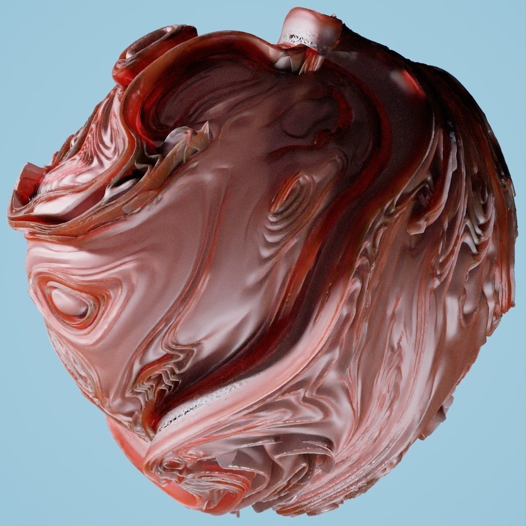 12 Folding Spheres 3D print model_26