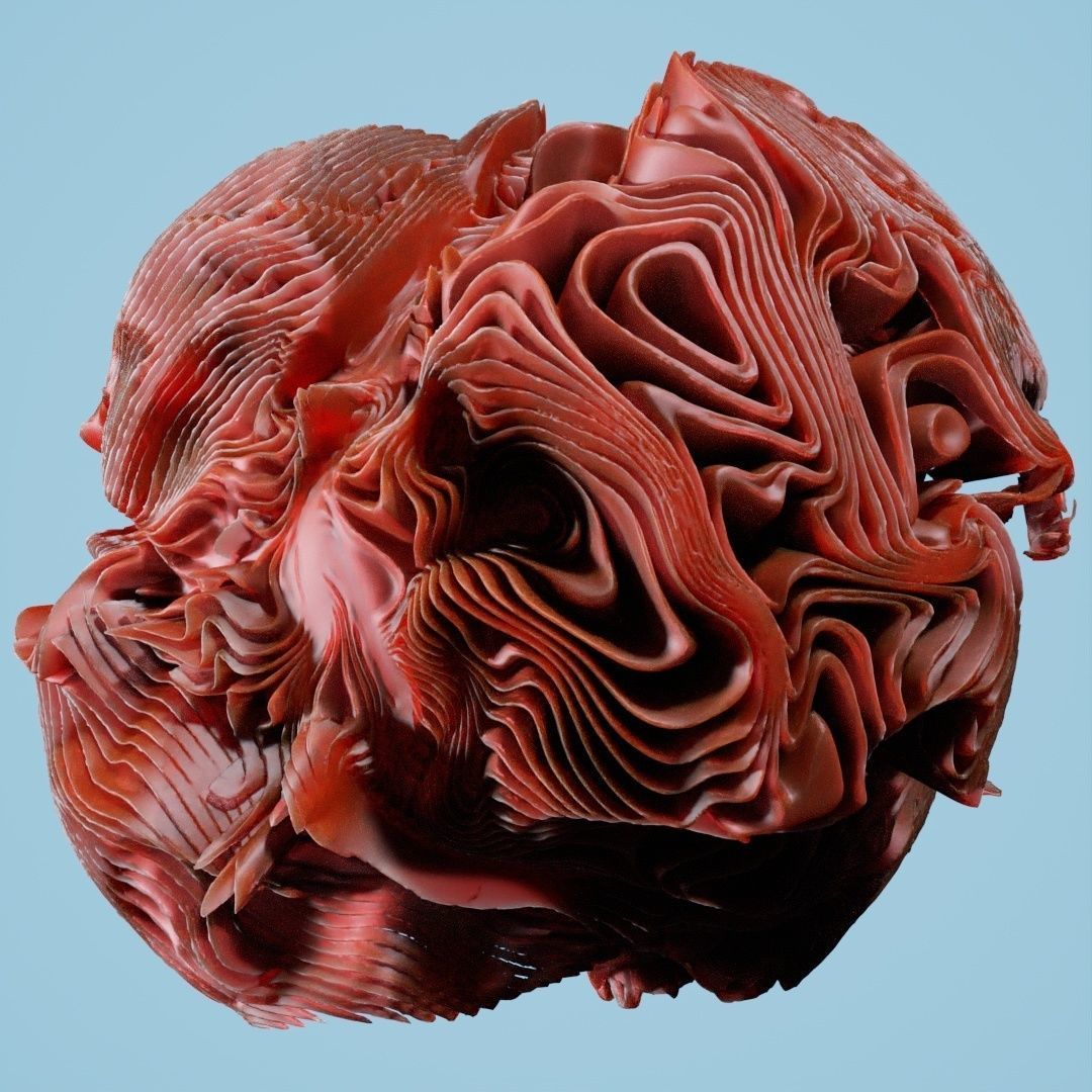 12 Folding Spheres 3D print model_20