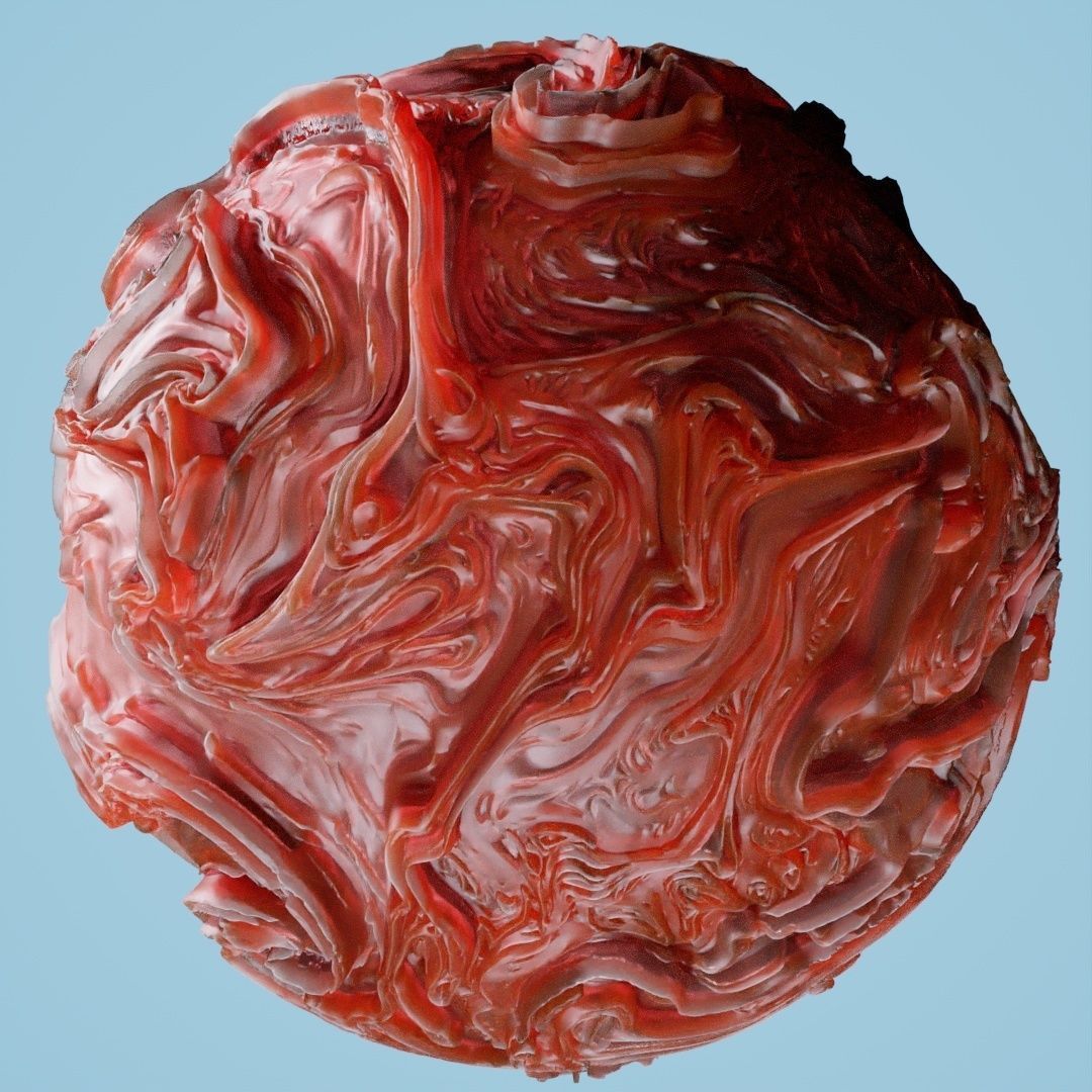 12 Folding Spheres 3D print model_32