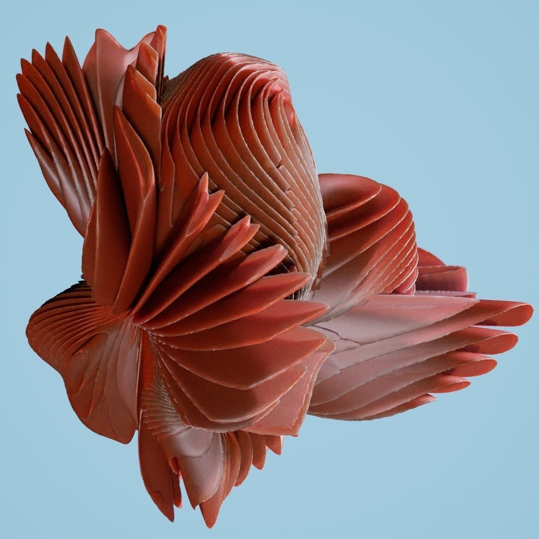 12 Folding Spheres 3D print model_53