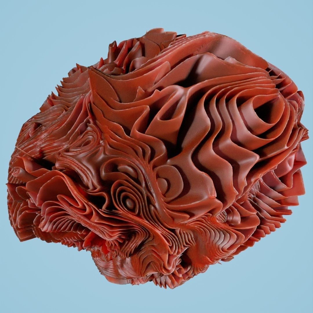 12 Folding Spheres 3D print model_16