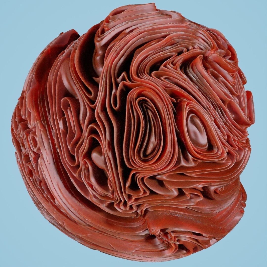 12 Folding Spheres 3D print model_67