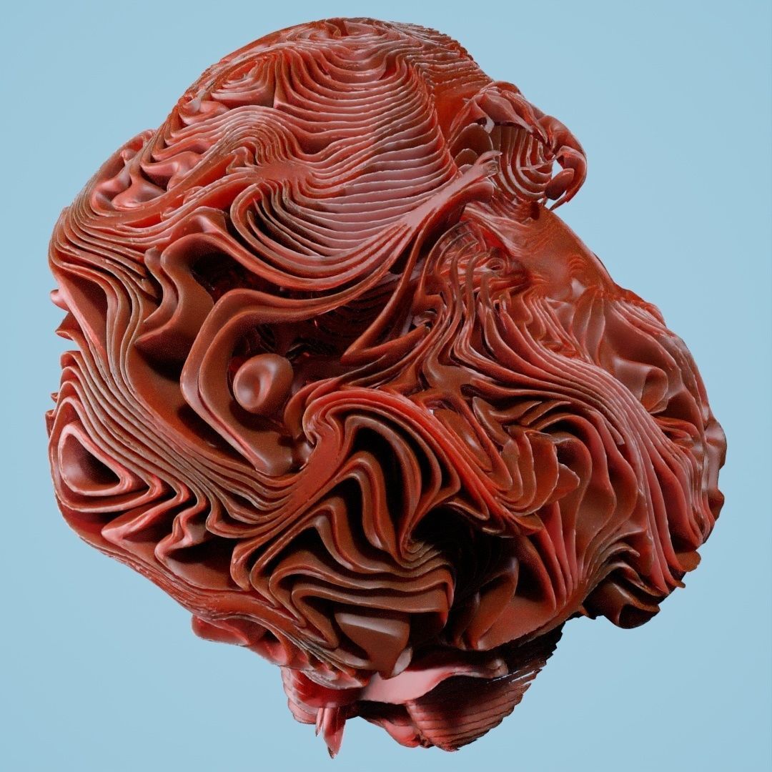 12 Folding Spheres 3D print model_19