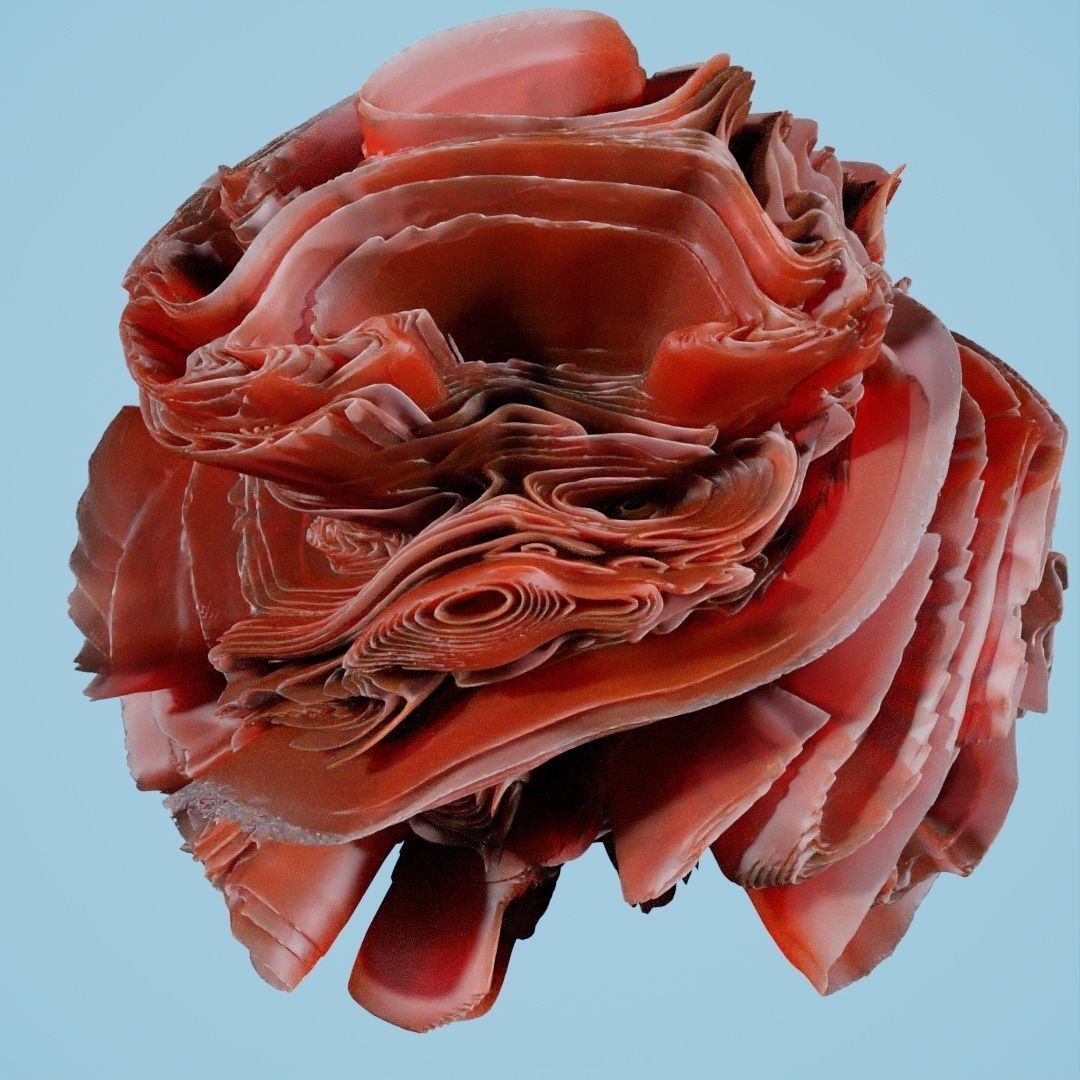 12 Folding Spheres 3D print model_47