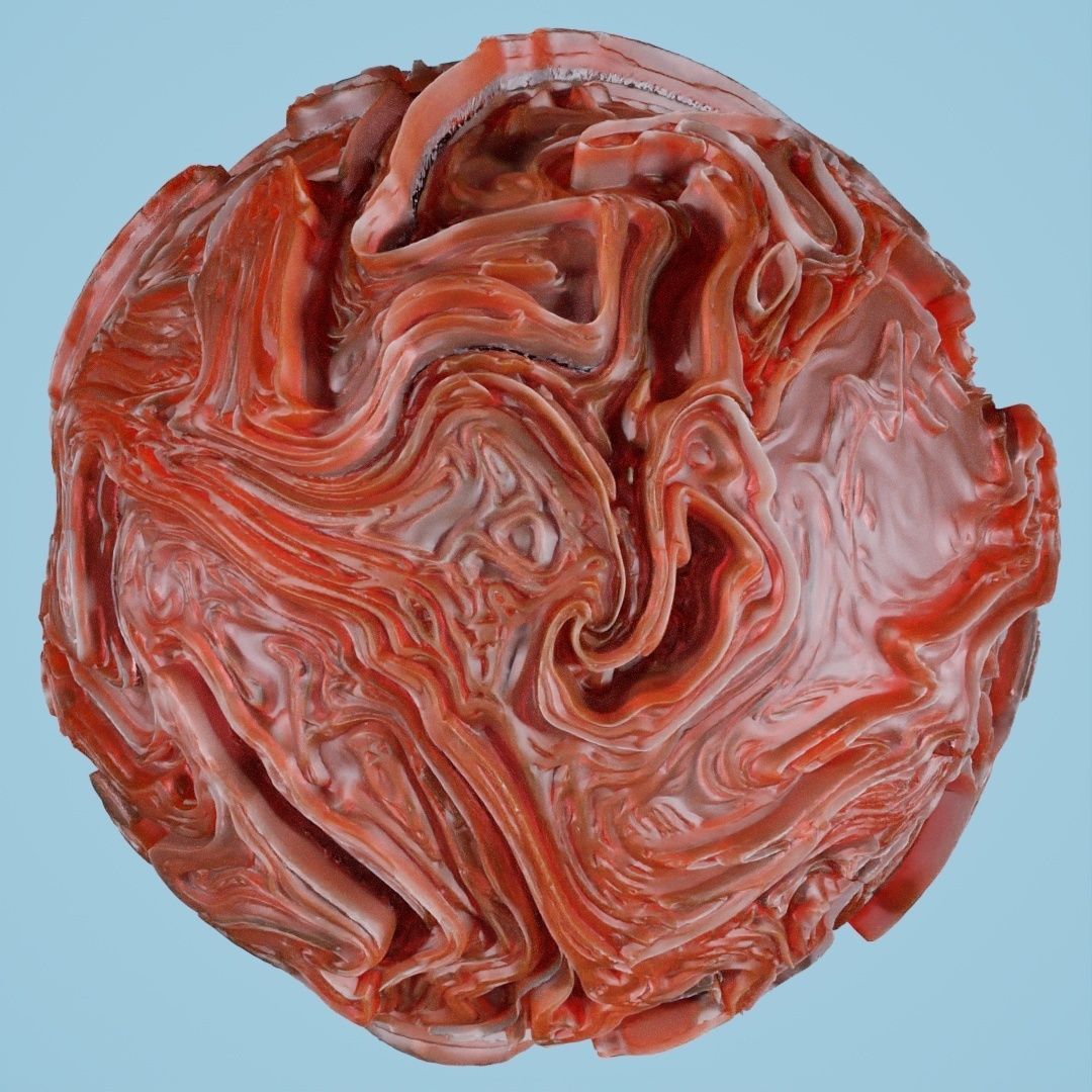 12 Folding Spheres 3D print model_31