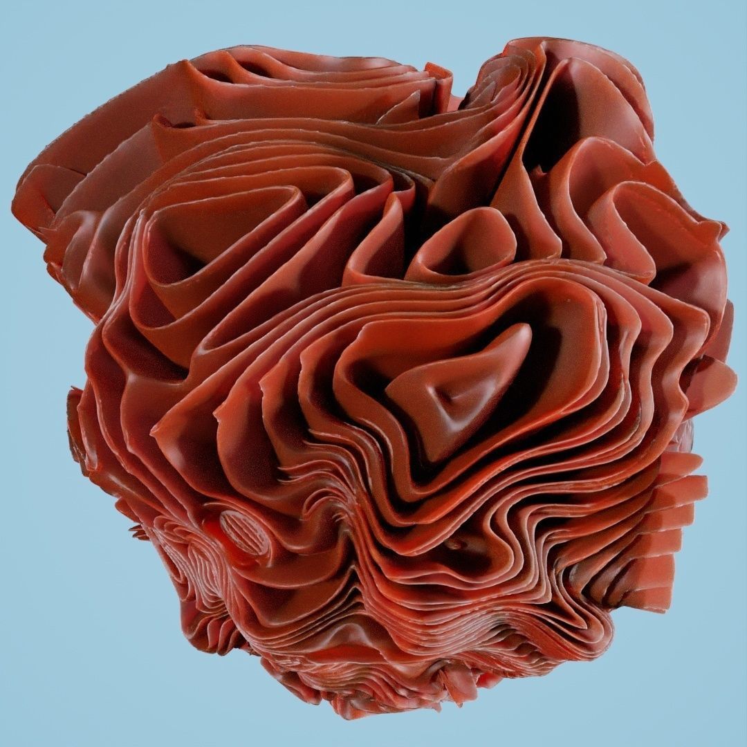 12 Folding Spheres 3D print model_15