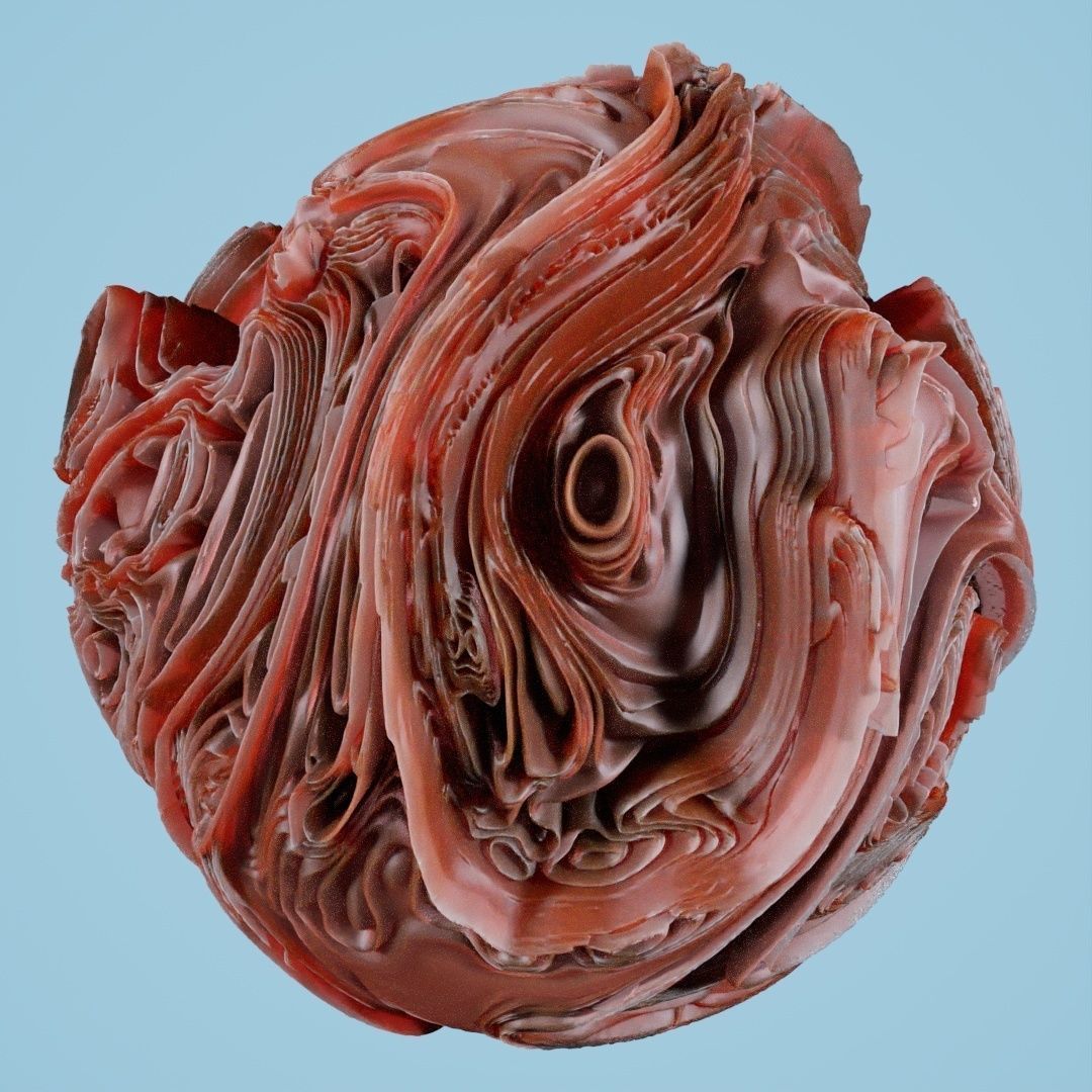 12 Folding Spheres 3D print model_40