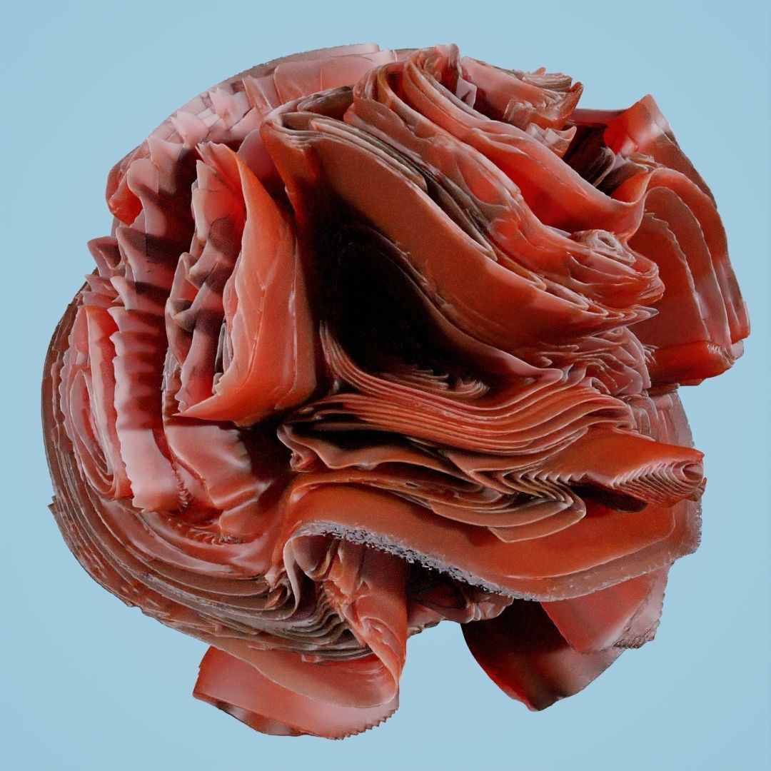 12 Folding Spheres 3D print model_7