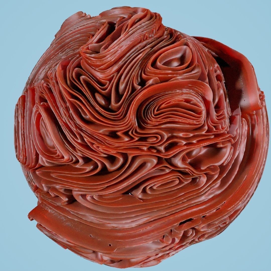 12 Folding Spheres 3D print model_72