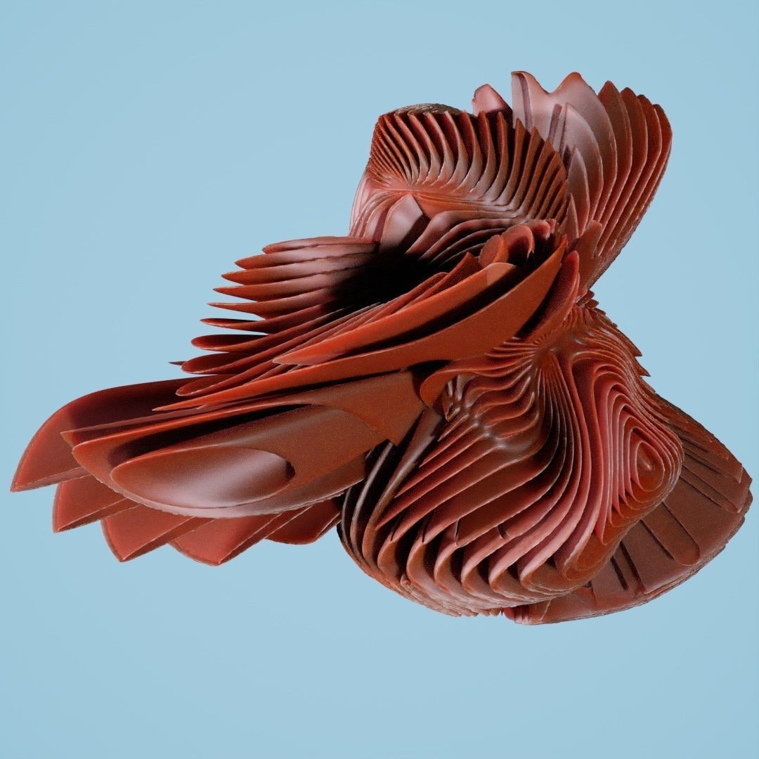 12 Folding Spheres 3D print model_51