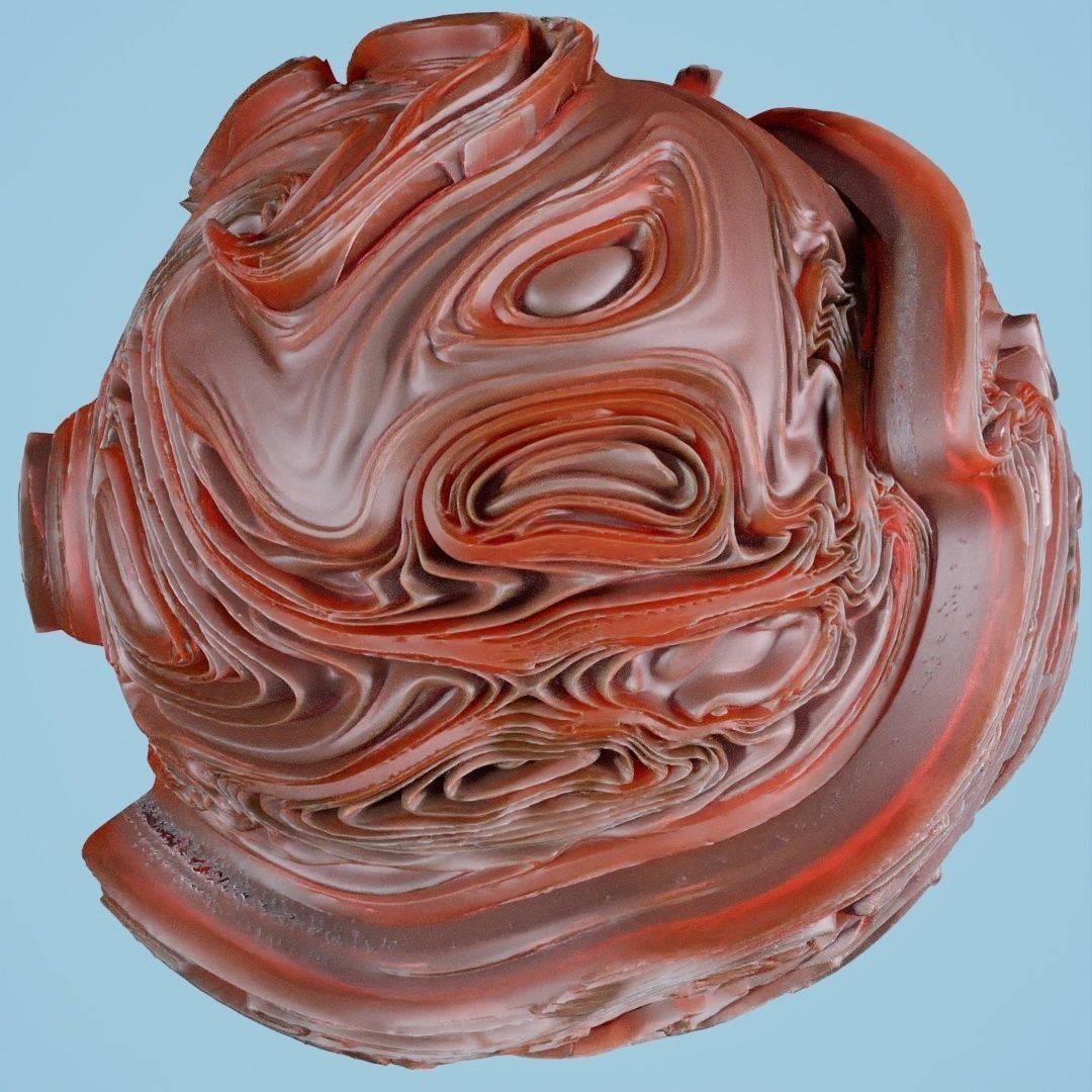 12 Folding Spheres 3D print model_27