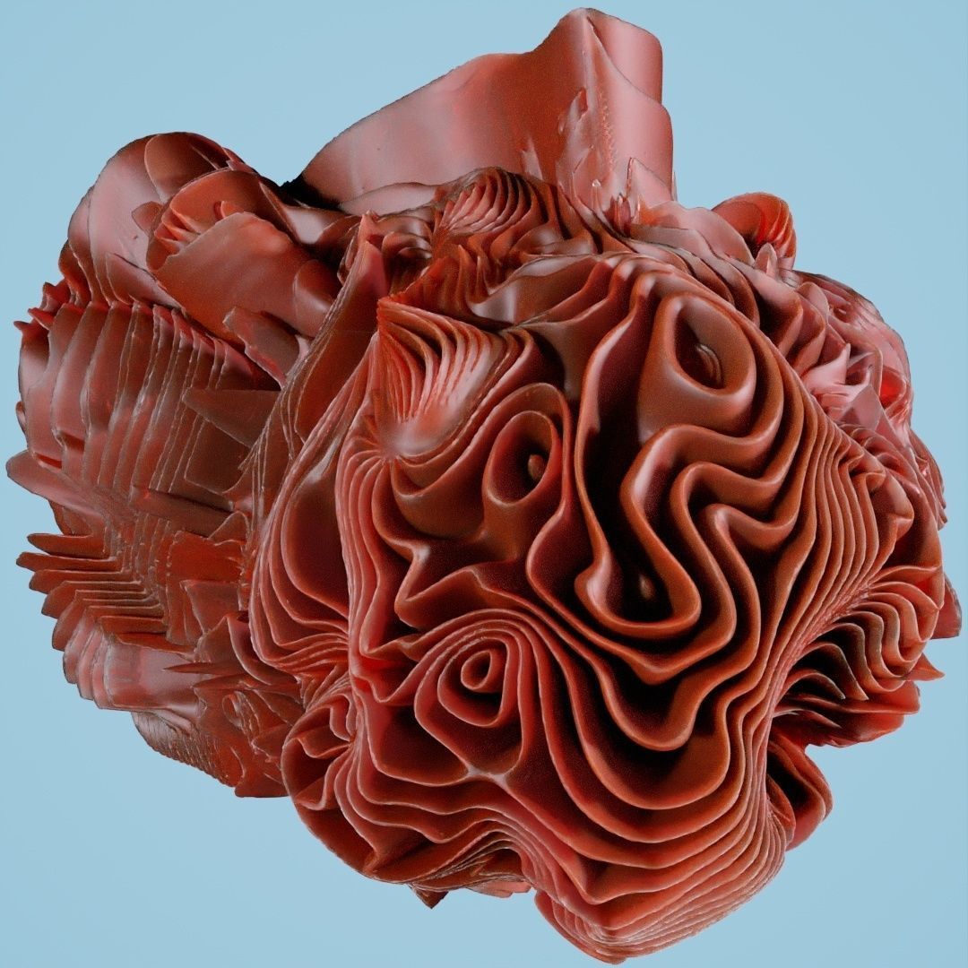 12 Folding Spheres 3D print model_14