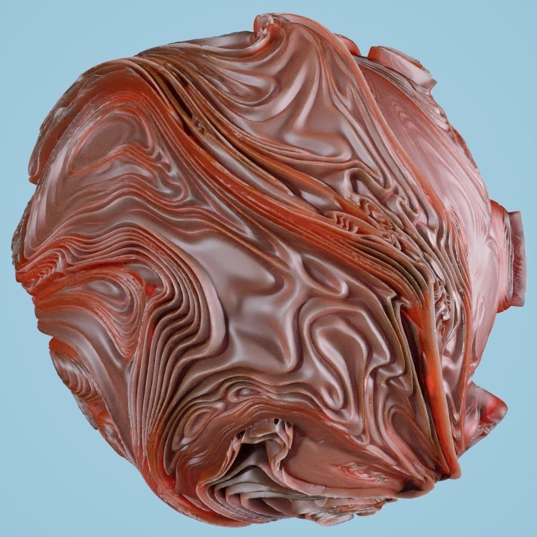 12 Folding Spheres 3D print model_29