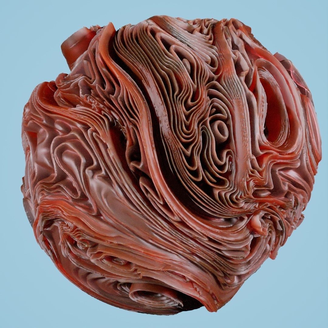 12 Folding Spheres 3D print model_37