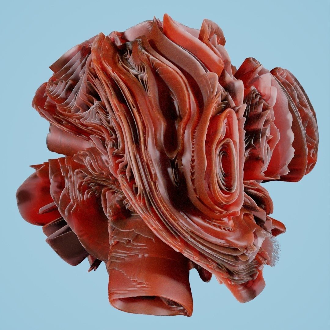 12 Folding Spheres 3D print model_48