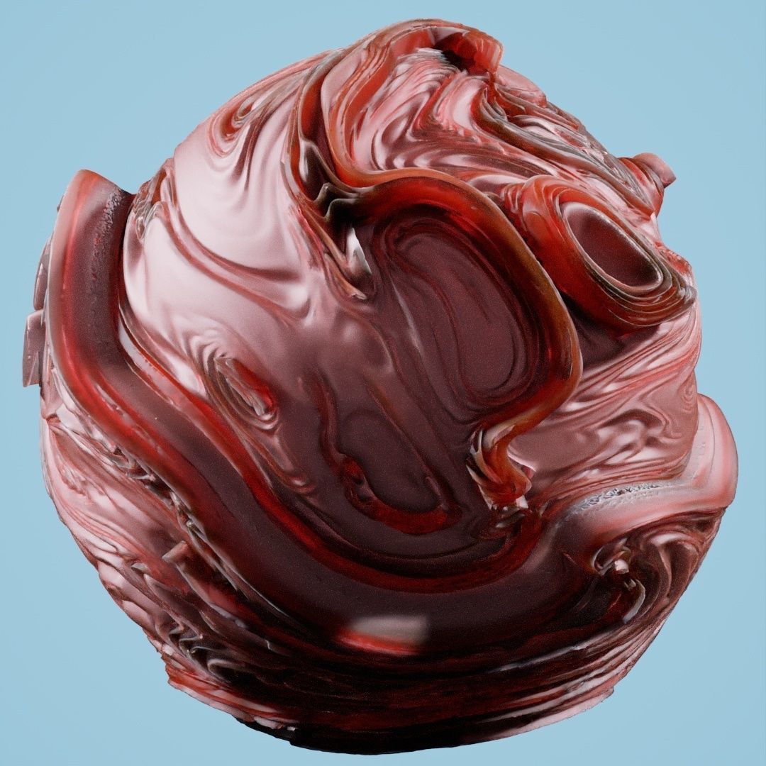 12 Folding Spheres 3D print model_22