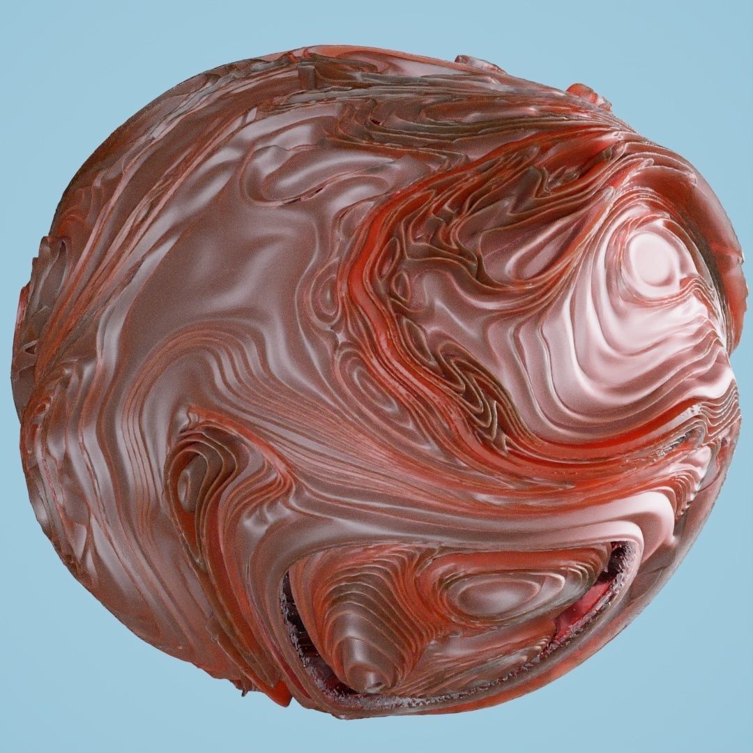 12 Folding Spheres 3D print model_25