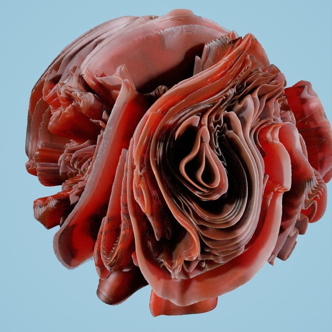 12 Folding Spheres 3D print model_9