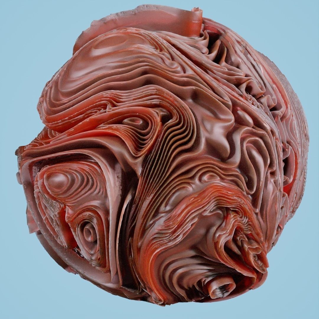 12 Folding Spheres 3D print model_38