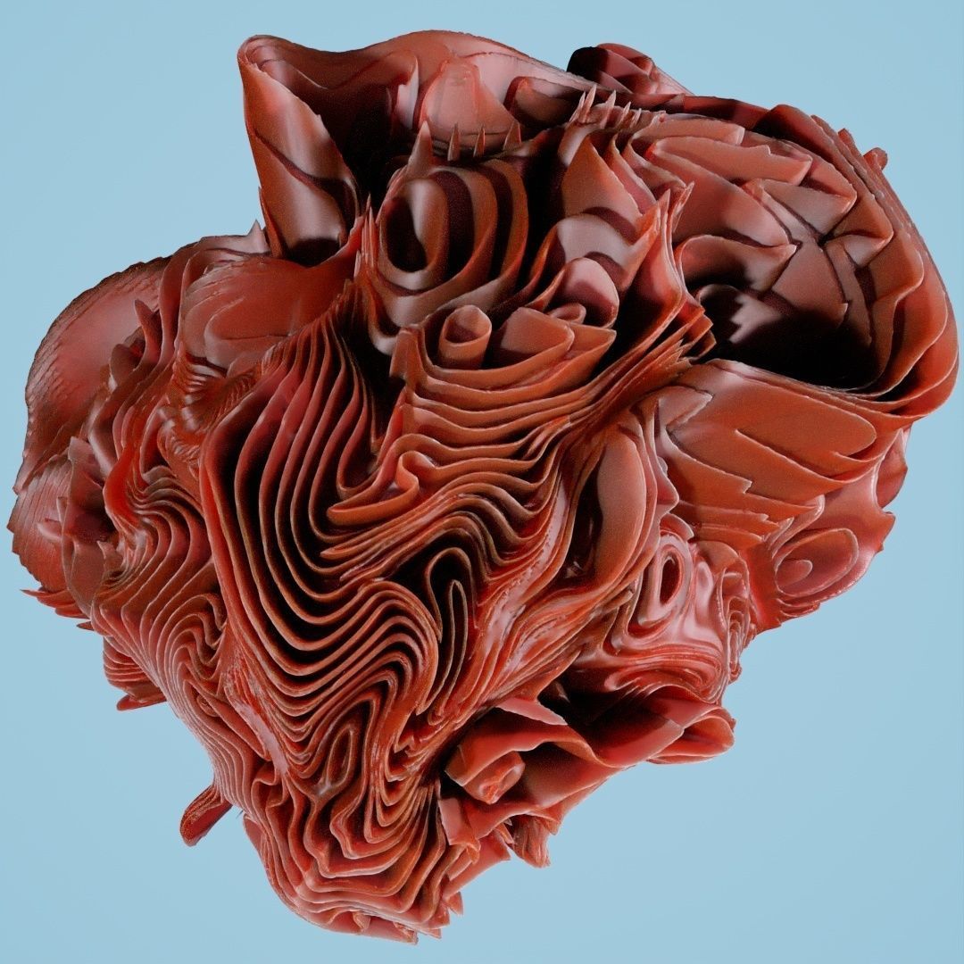 12 Folding Spheres 3D print model_17