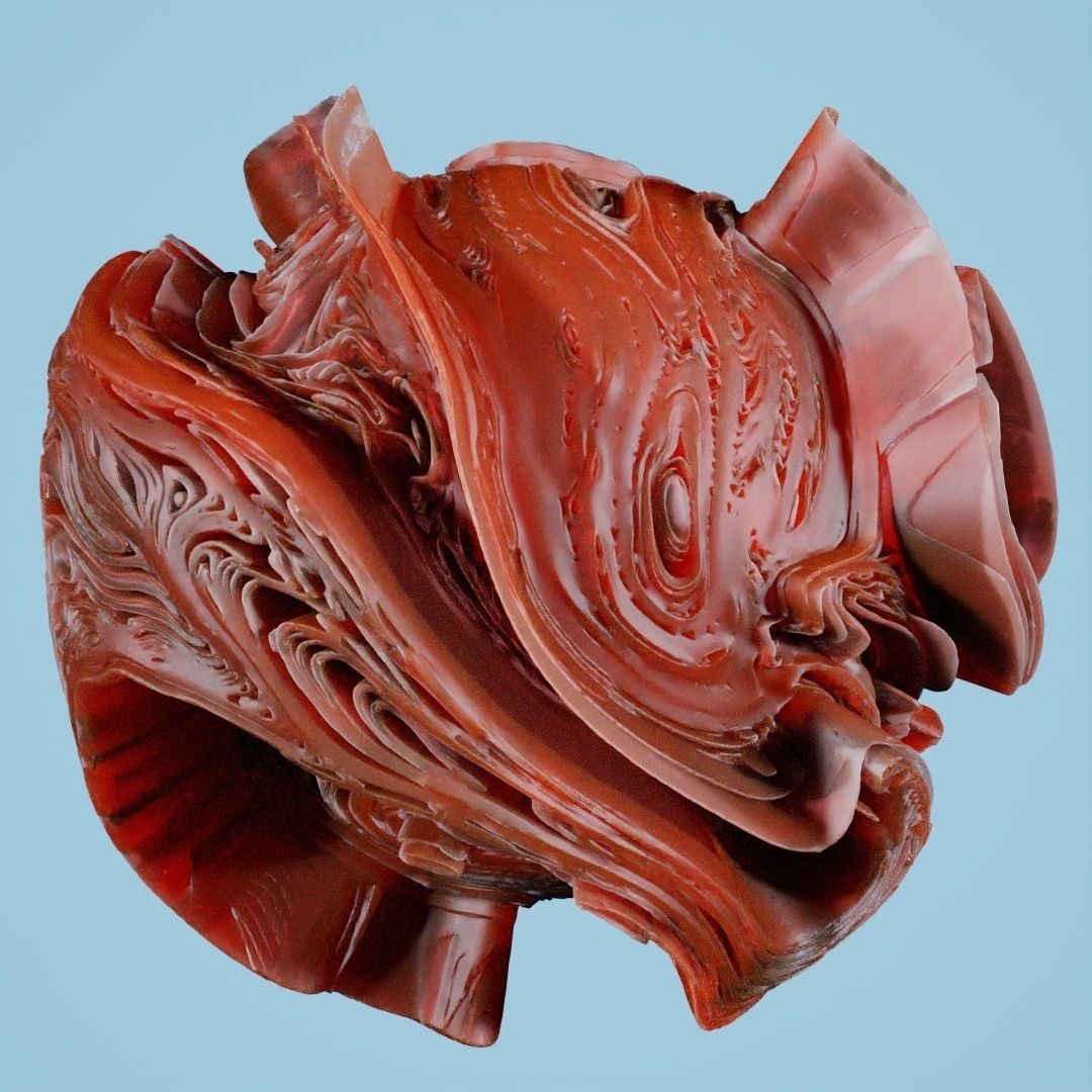 12 Folding Spheres 3D print model_43