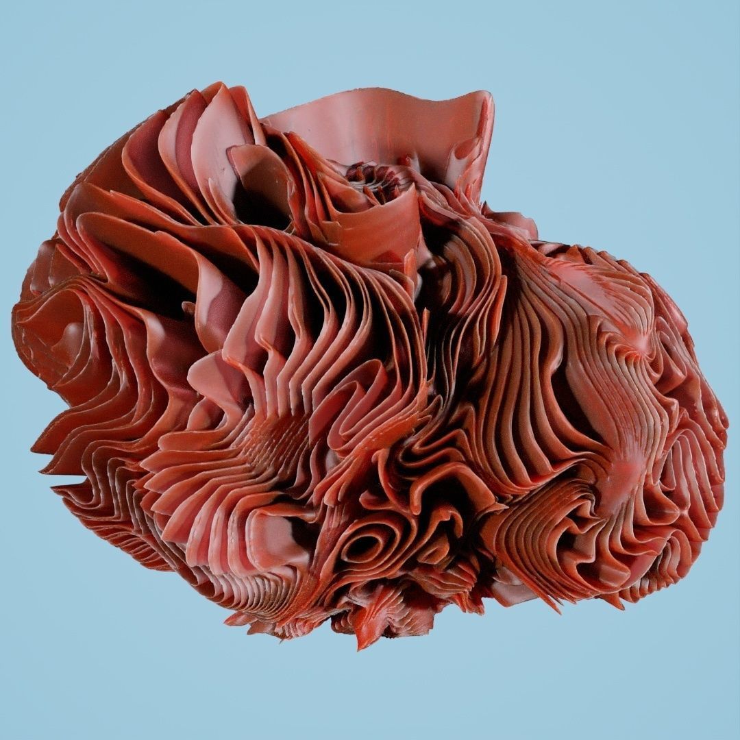 12 Folding Spheres 3D print model_2