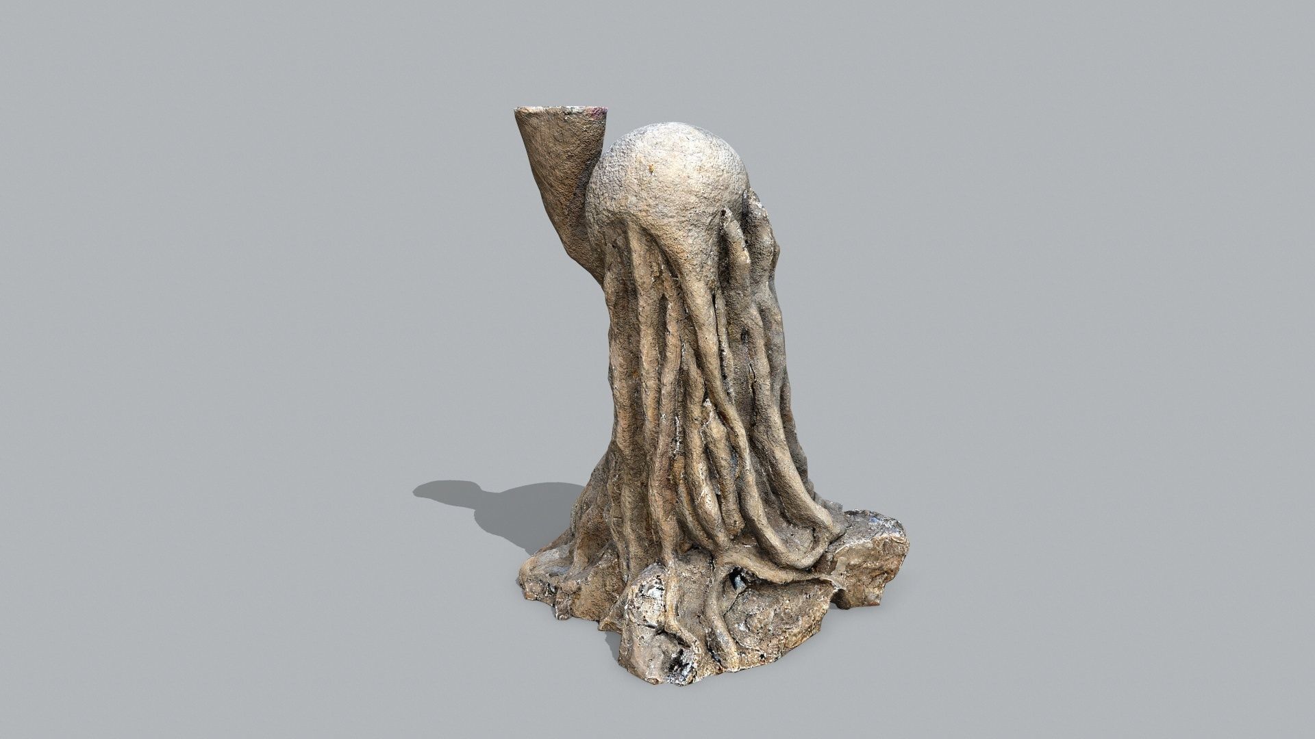 Hands of the devil Low-poly 3D model_7