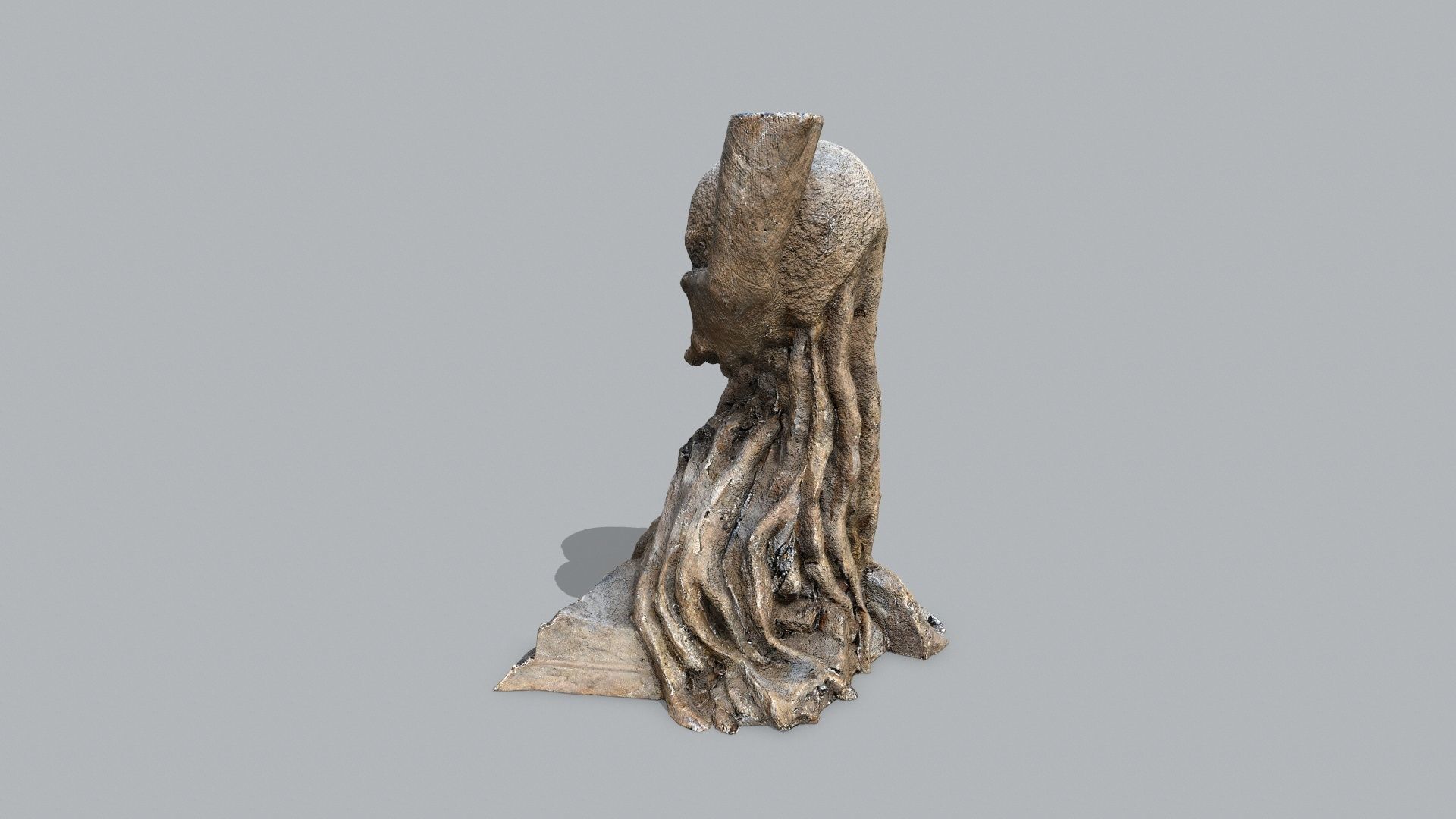 Hands of the devil Low-poly 3D model_5