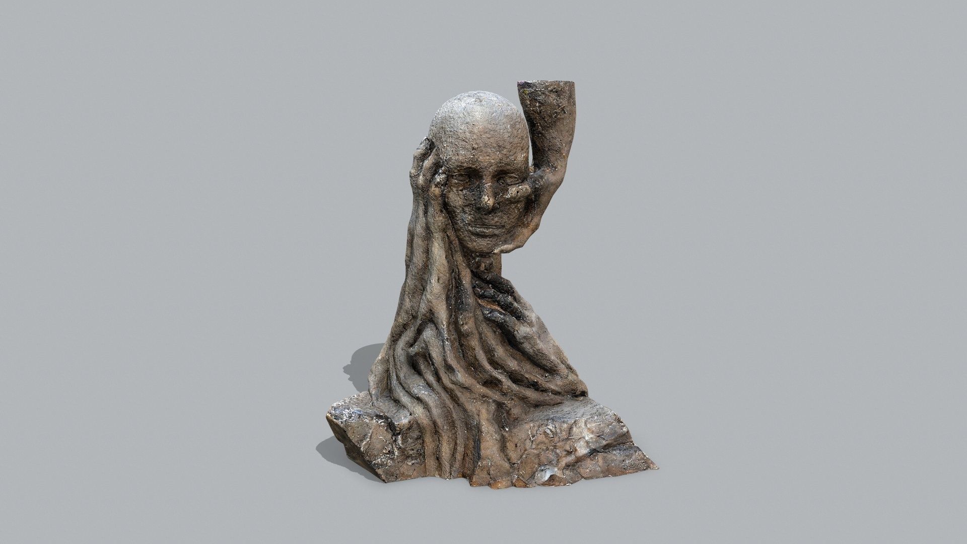 Hands of the devil Low-poly 3D model_10