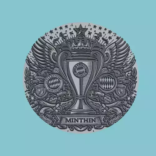 Bayern Munih Medallion Football