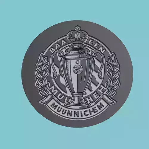 Bayern Munih Medallion Football