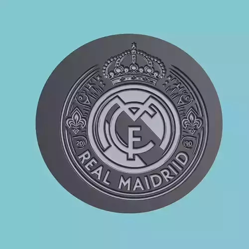 Real Madrid Medallion Football