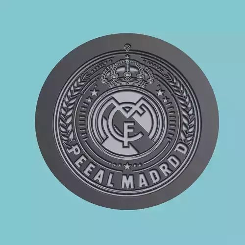 Real Madrid Medallion Football