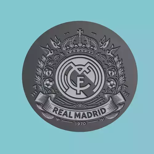 Real Madrid Medallion Football