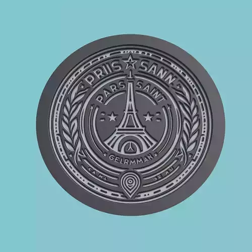 Paris Saint-Germain Medallion Football