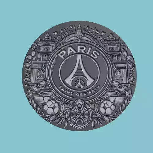 Paris Saint-Germain Medallion Football