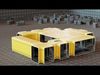 Kiosk-Modular Low-poly 3D model_1