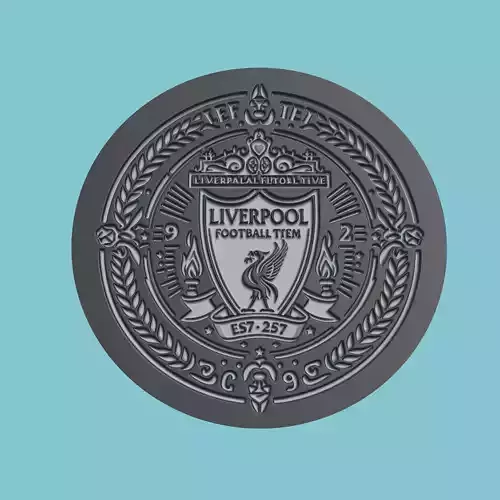 Liverpool Medallion Football