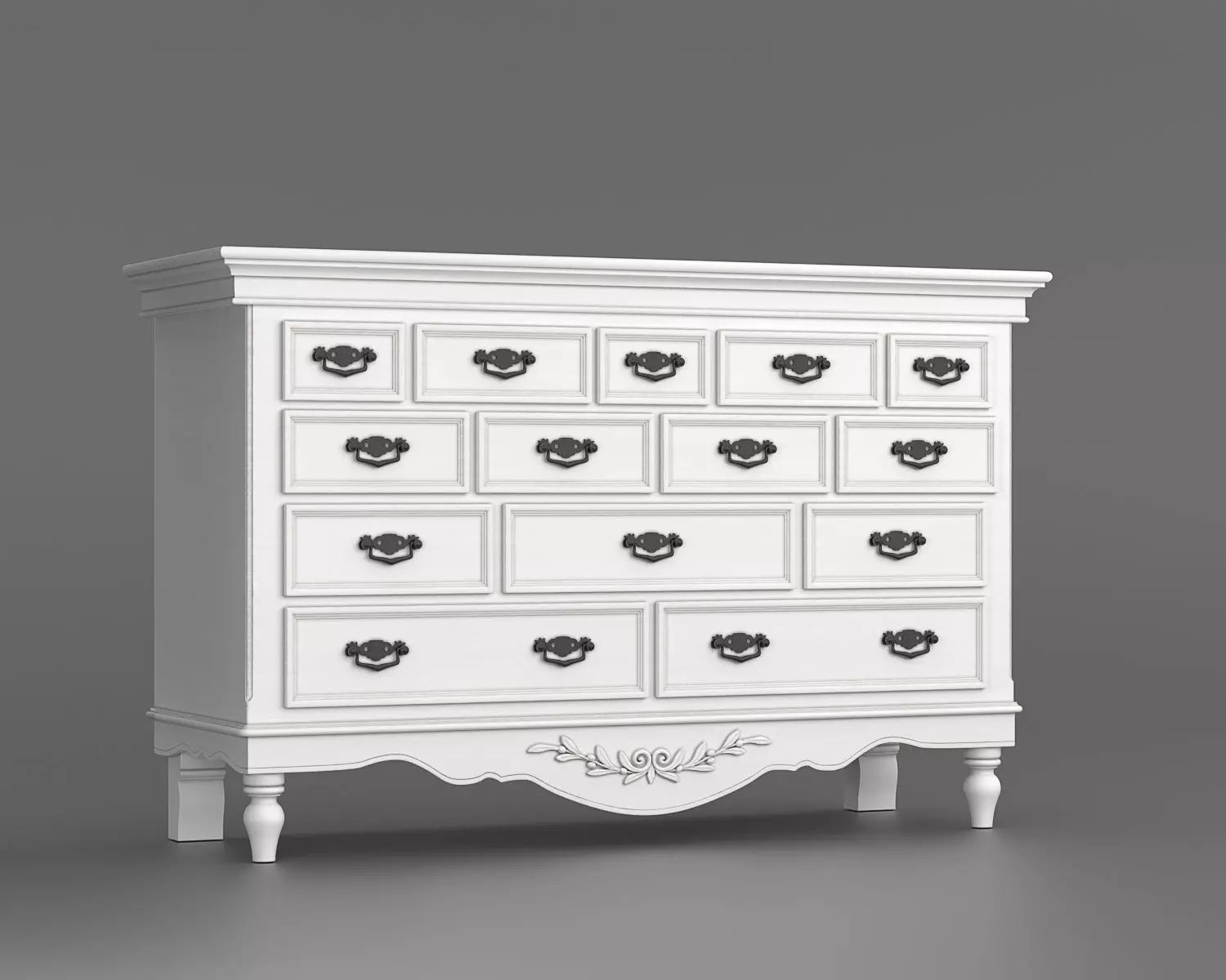 Dresser 3D model_0