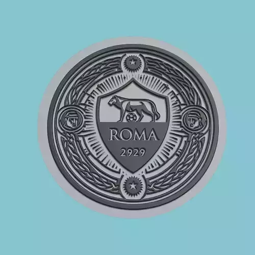 AS Roma Medallion Football
